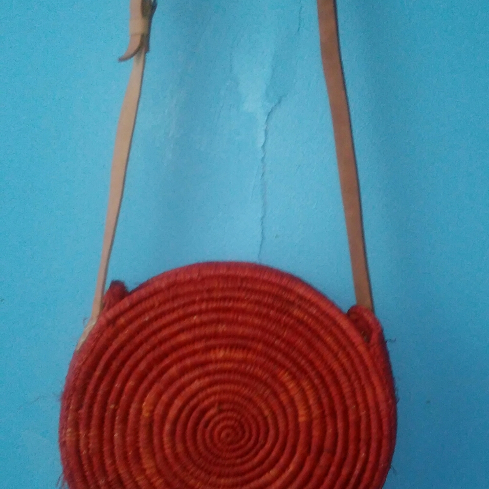 Red vintage bag - Picture 3 of 5